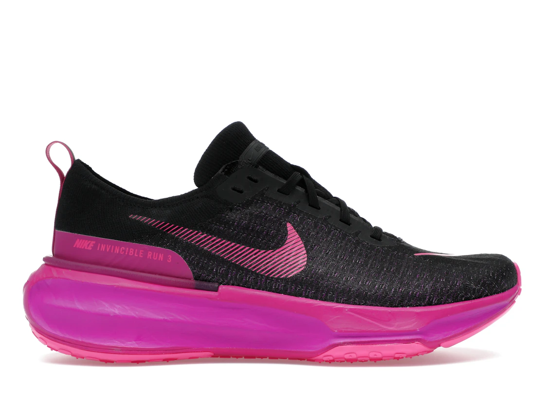 Vue 1 de Nike ZoomX Invincible Run 3 Black Vivid Grape