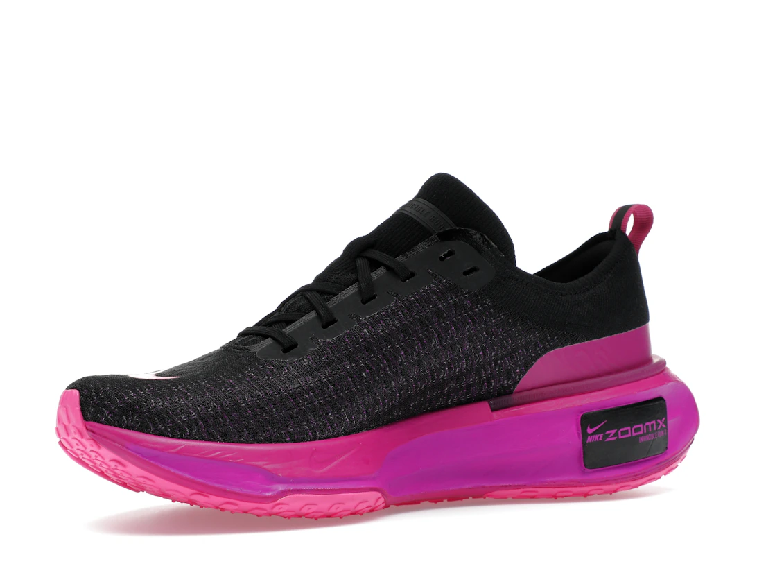 Vue 16 de Nike ZoomX Invincible Run 3 Black Vivid Grape