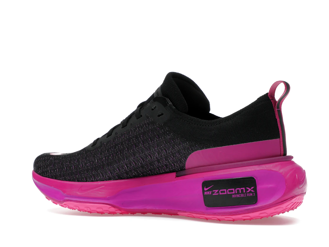Vue 22 de Nike ZoomX Invincible Run 3 Black Vivid Grape