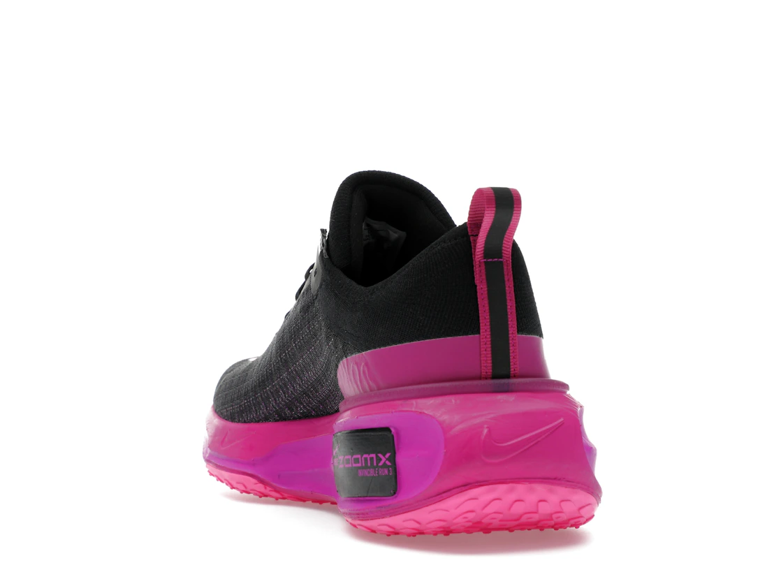 Vue 26 de Nike ZoomX Invincible Run 3 Black Vivid Grape