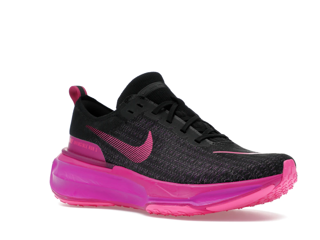 Vue 5 de Nike ZoomX Invincible Run 3 Black Vivid Grape