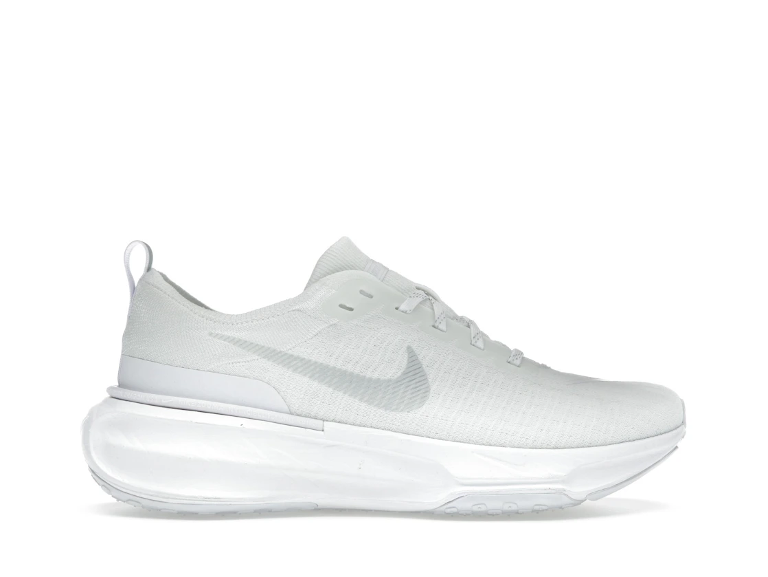 Vue 1 de Nike ZoomX Invincible Run 3 White Photon Dust 