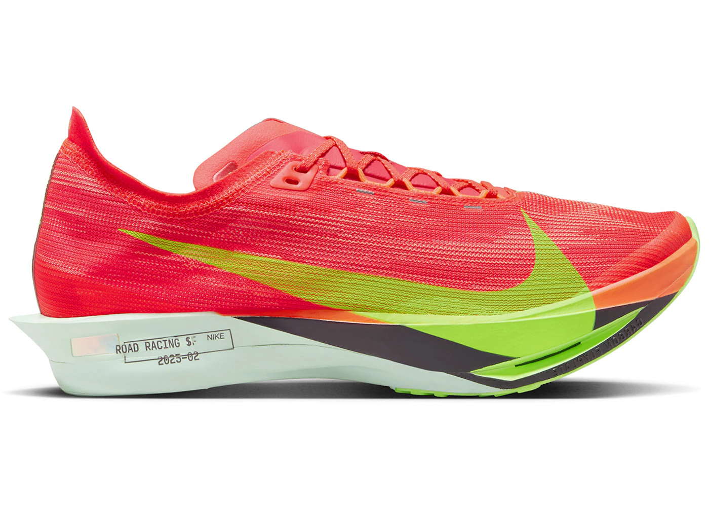 Nike ZoomX StreakFly 2 Bright Crimson Hyper Orange Gridiron Lime Blast