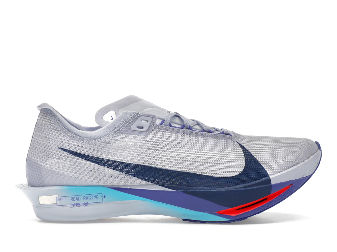 Vue 1 de Nike ZoomX StreakFly 2 Ghost Persian Violet Blue Lightning Blue Void