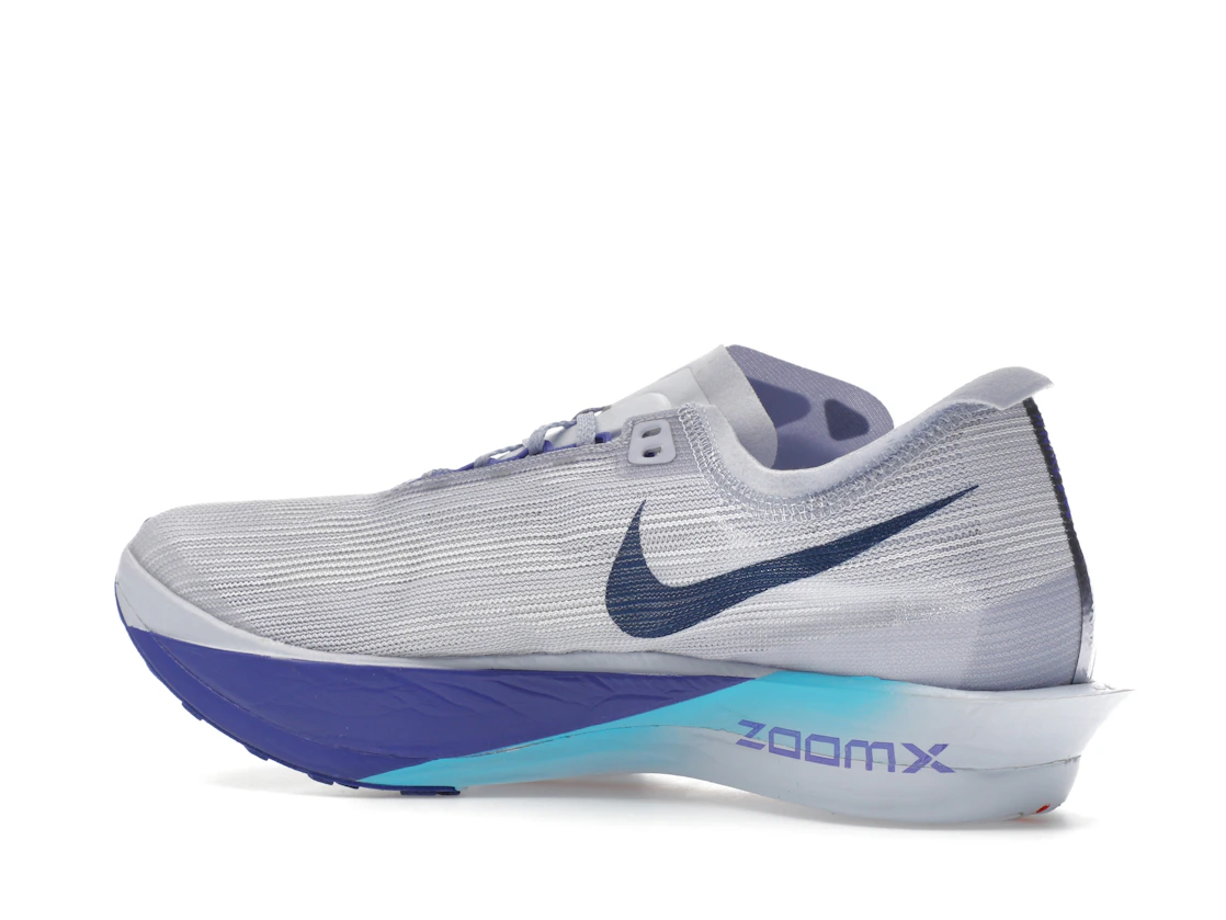 Vue 22 de Nike ZoomX StreakFly 2 Ghost Persian Violet Blue Lightning Blue Void
