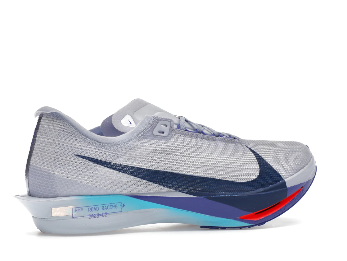 Vue 35 de Nike ZoomX StreakFly 2 Ghost Persian Violet Blue Lightning Blue Void