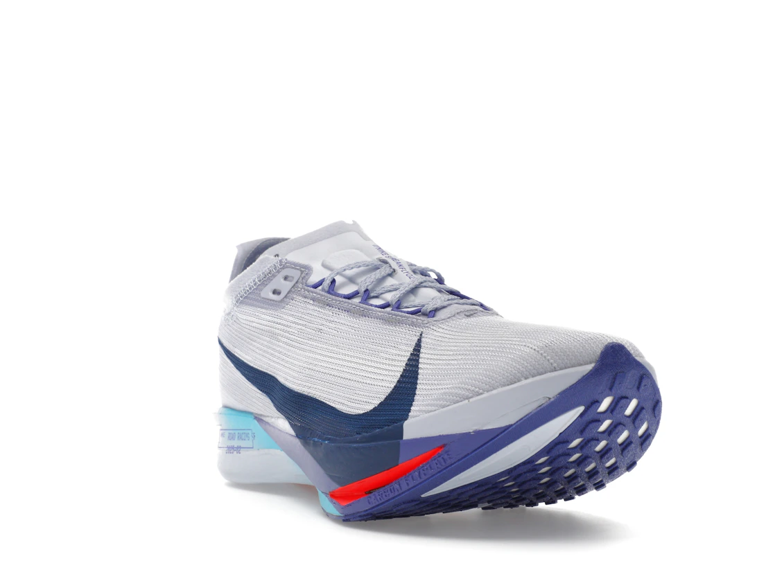 Vue 7 de Nike ZoomX StreakFly 2 Ghost Persian Violet Blue Lightning Blue Void