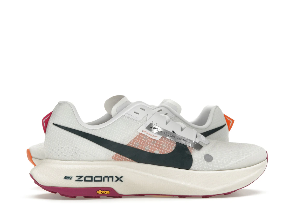 Vue 36 de Nike ZoomX Ultrafly Trail White Safety Orange Vivid Grape