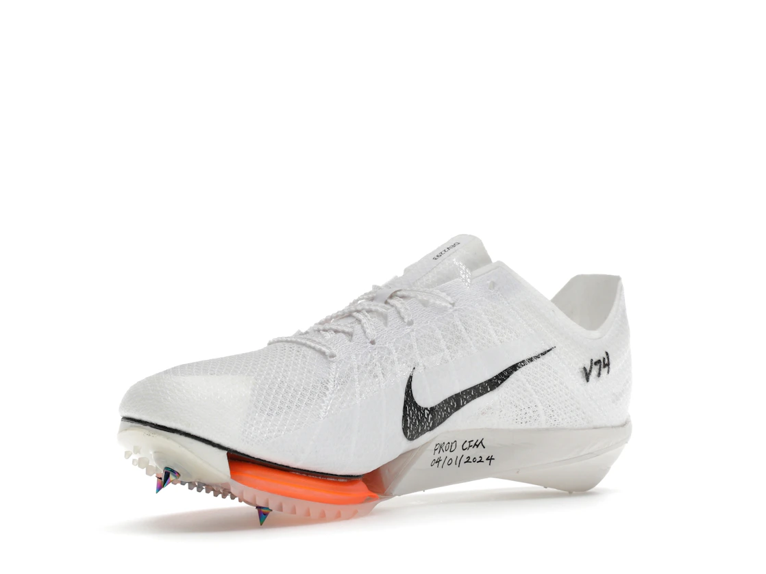 Vue 15 de Nike ZoomX Victory 2 Prototype White Total Orange