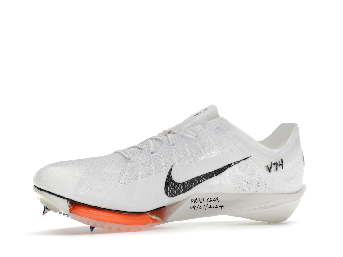 Vue 17 de Nike ZoomX Victory 2 Prototype White Total Orange