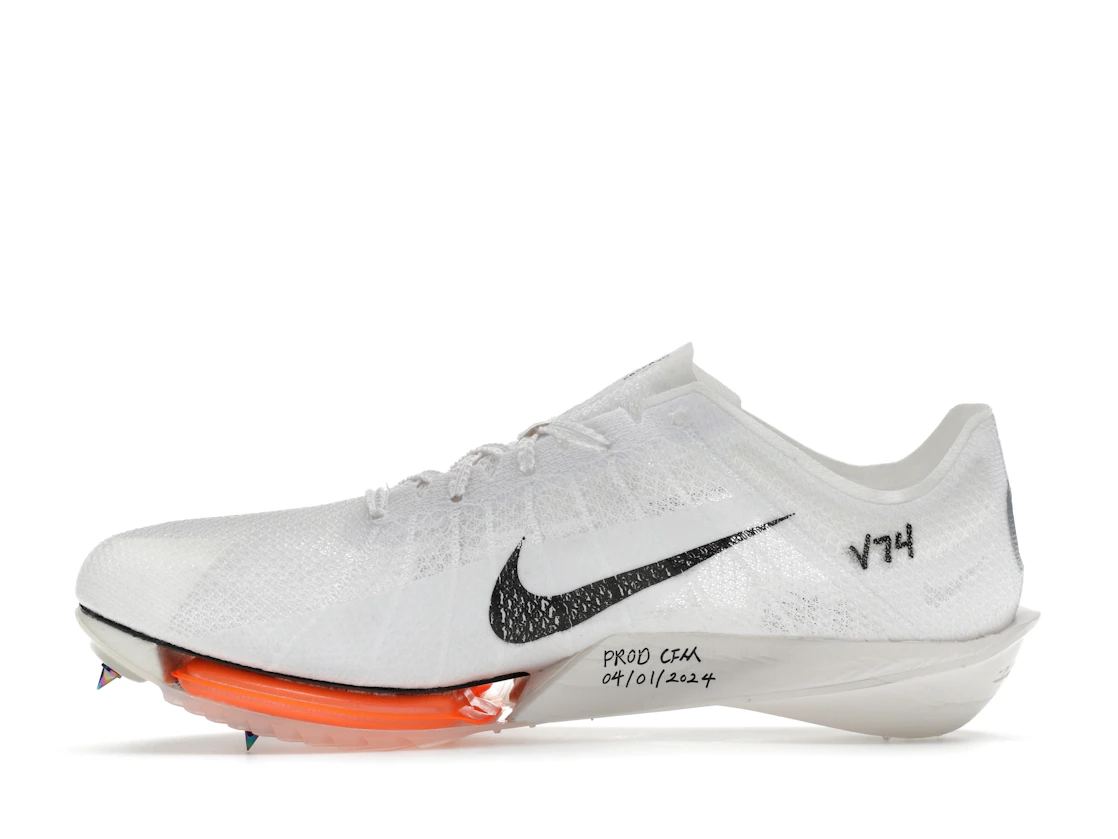 Vue 19 de Nike ZoomX Victory 2 Prototype White Total Orange