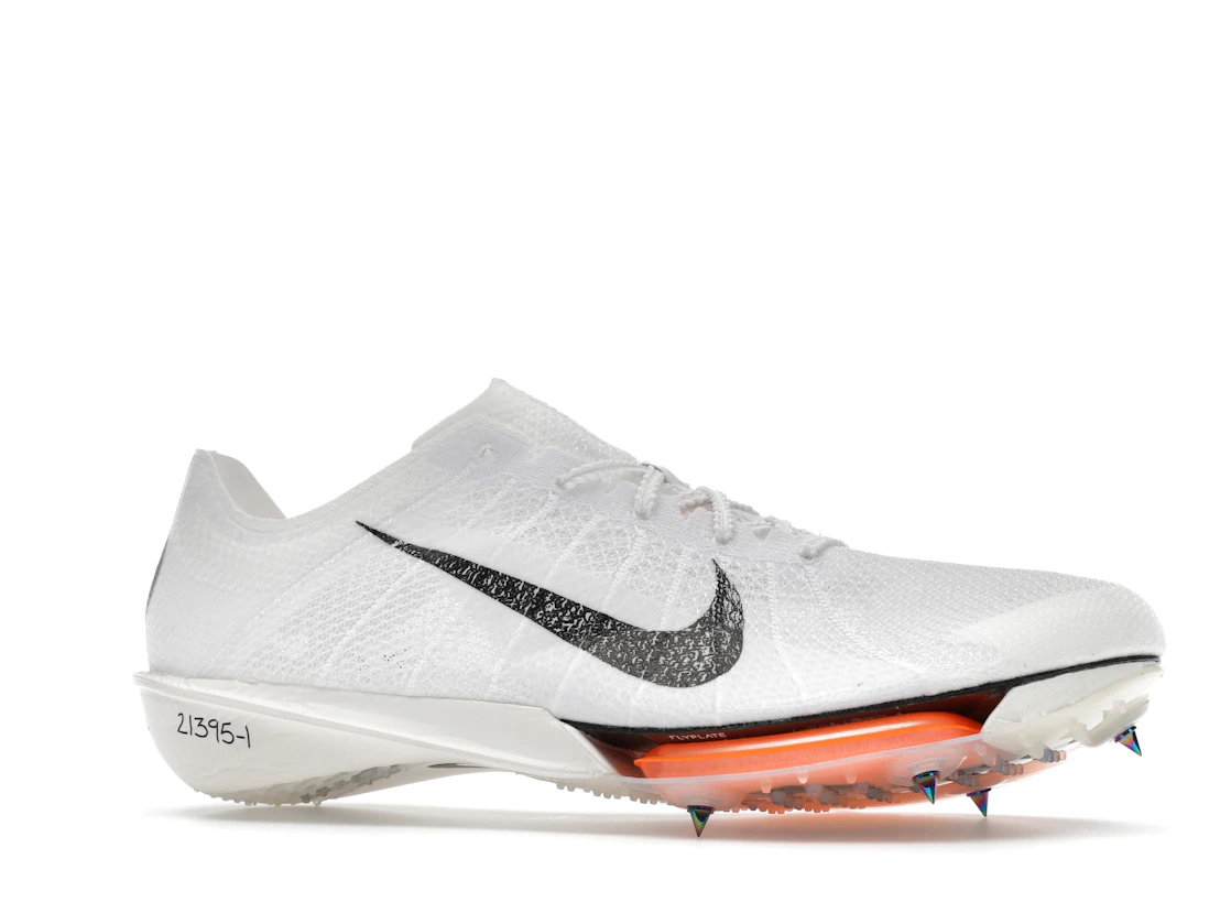 Vue 3 de Nike ZoomX Victory 2 Prototype White Total Orange