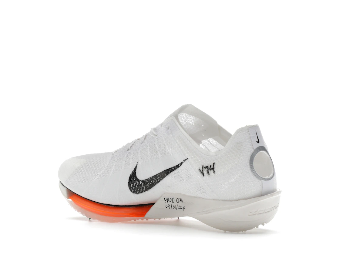 Vue 24 de Nike ZoomX Victory 2 Prototype White Total Orange