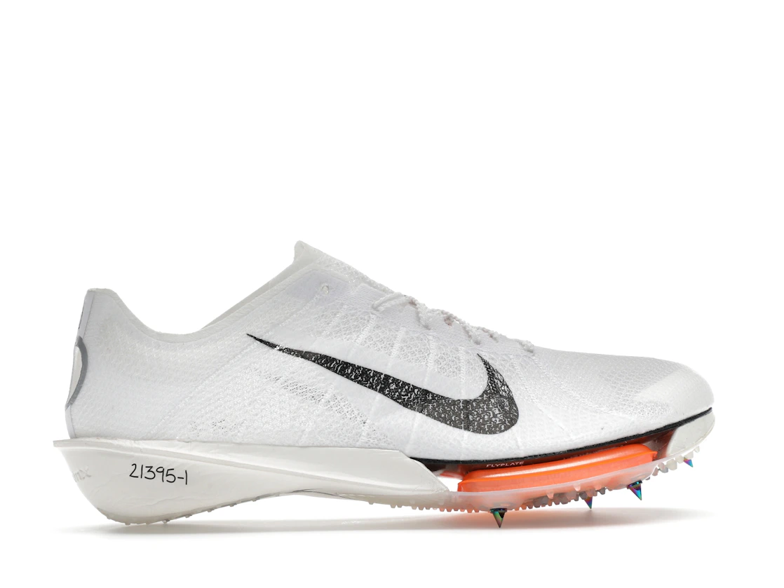 Vue 36 de Nike ZoomX Victory 2 Prototype White Total Orange