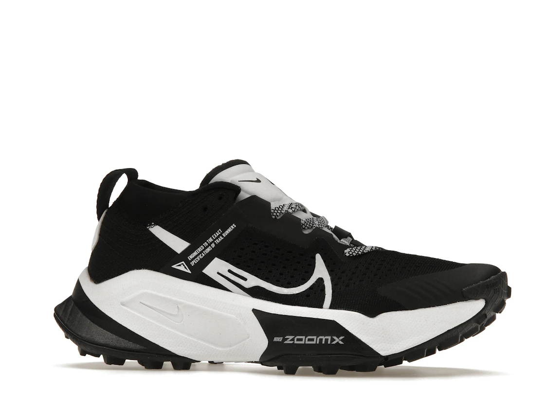 Vue 3 de Nike ZoomX Zegama Trail Black White 