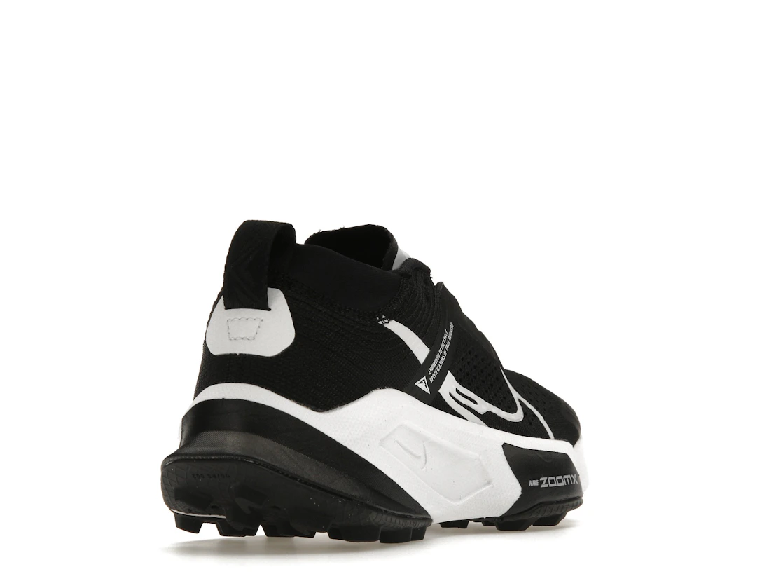 Vue 31 de Nike ZoomX Zegama Trail Black White 