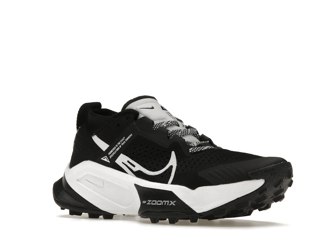 Vue 5 de Nike ZoomX Zegama Trail Black White 