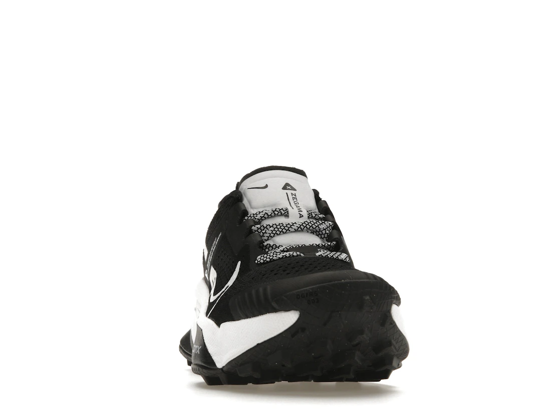 Vue 9 de Nike ZoomX Zegama Trail Black White 