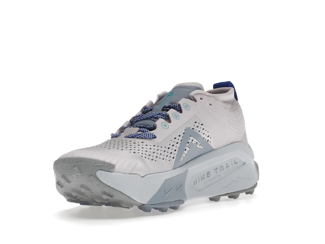 Vue 14 de Nike ZoomX Zegama Trail Pearl Pink Coconut Milk Baltic Blue Blue Whisper 