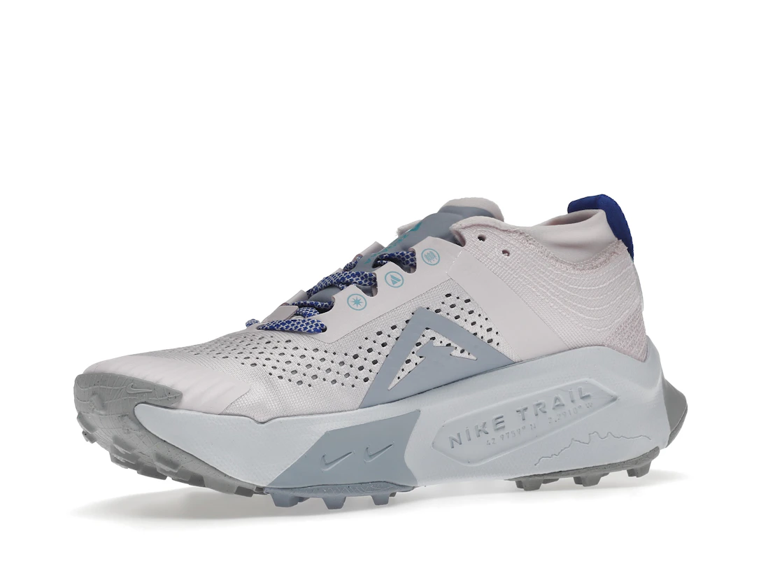 Vue 16 de Nike ZoomX Zegama Trail Pearl Pink Coconut Milk Baltic Blue Blue Whisper 