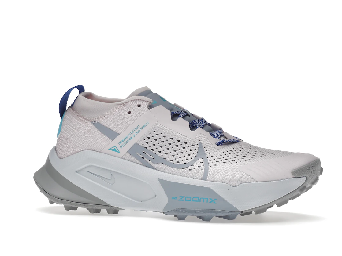 Vue 3 de Nike ZoomX Zegama Trail Pearl Pink Coconut Milk Baltic Blue Blue Whisper 