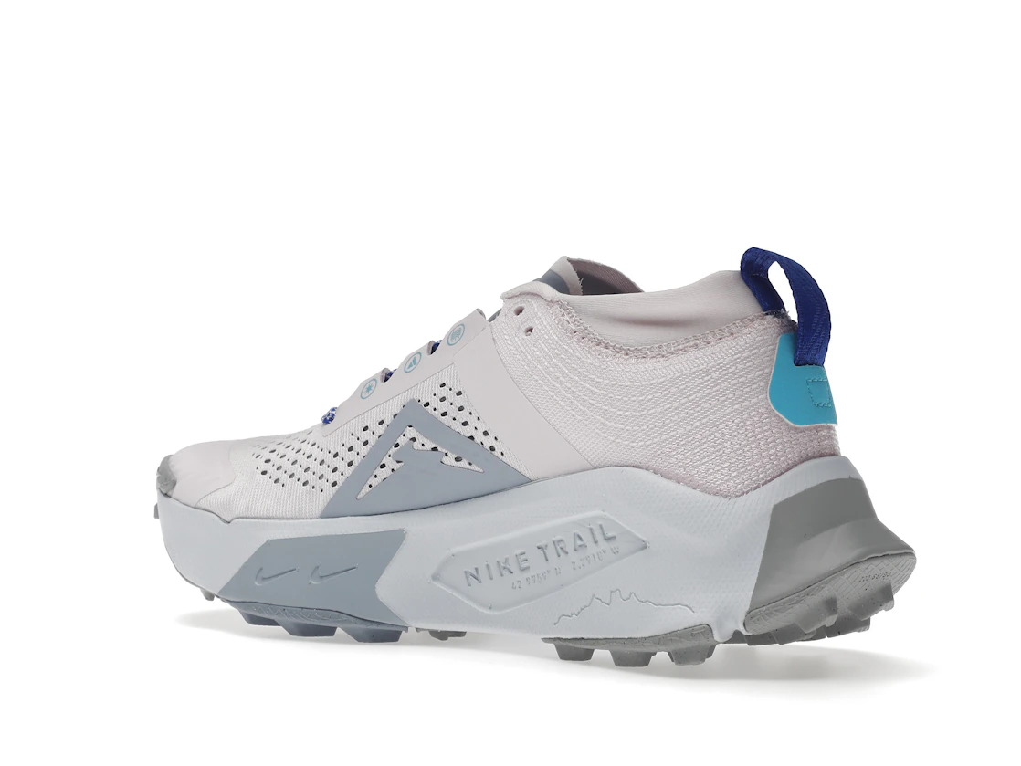 Vue 23 de Nike ZoomX Zegama Trail Pearl Pink Coconut Milk Baltic Blue Blue Whisper 