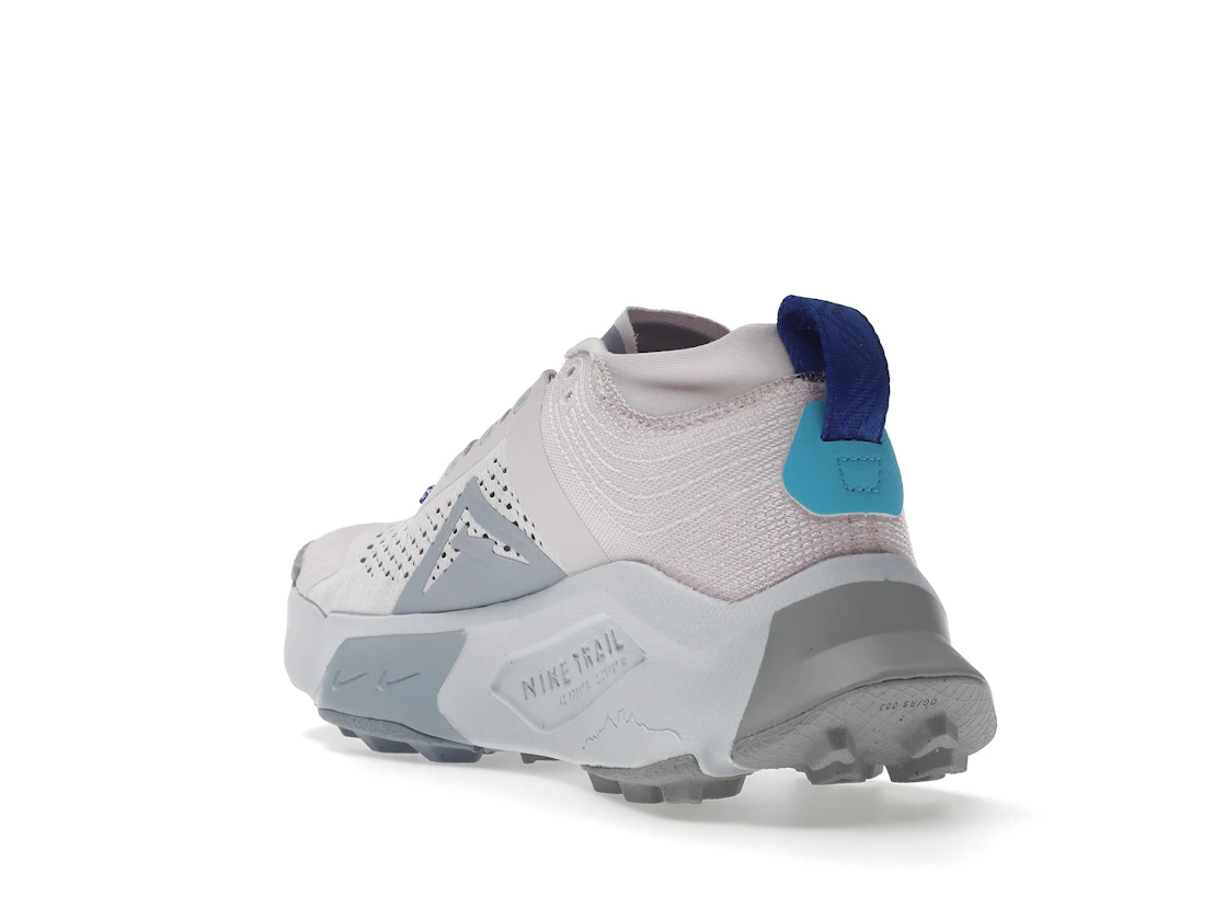 Vue 25 de Nike ZoomX Zegama Trail Pearl Pink Coconut Milk Baltic Blue Blue Whisper 