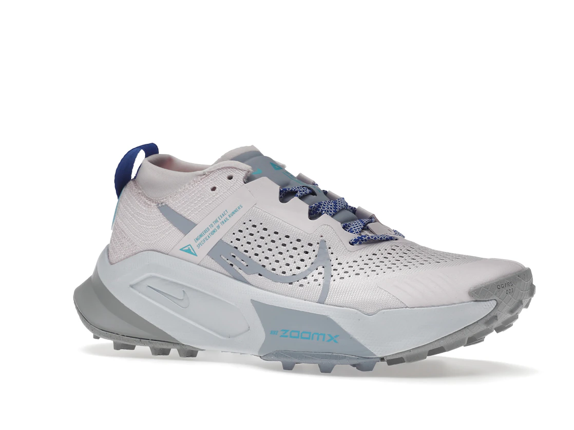 Vue 4 de Nike ZoomX Zegama Trail Pearl Pink Coconut Milk Baltic Blue Blue Whisper 