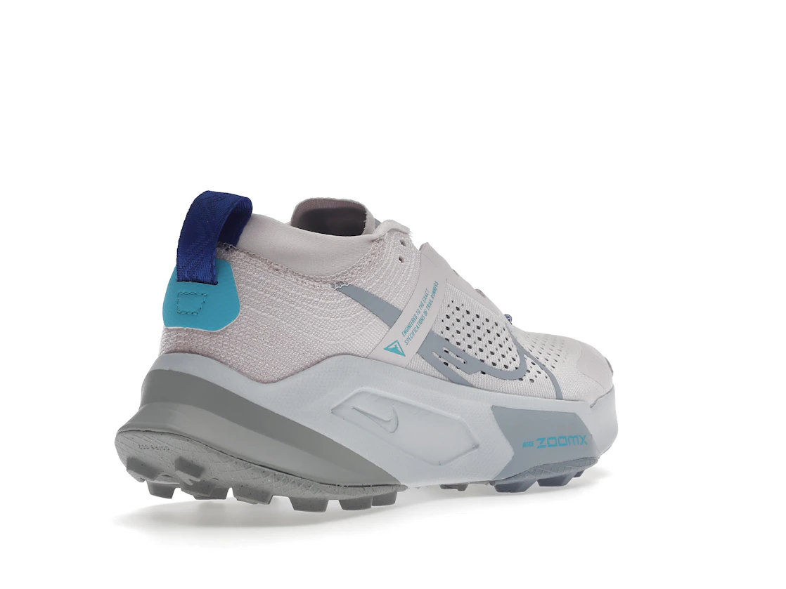 Vue 32 de Nike ZoomX Zegama Trail Pearl Pink Coconut Milk Baltic Blue Blue Whisper 
