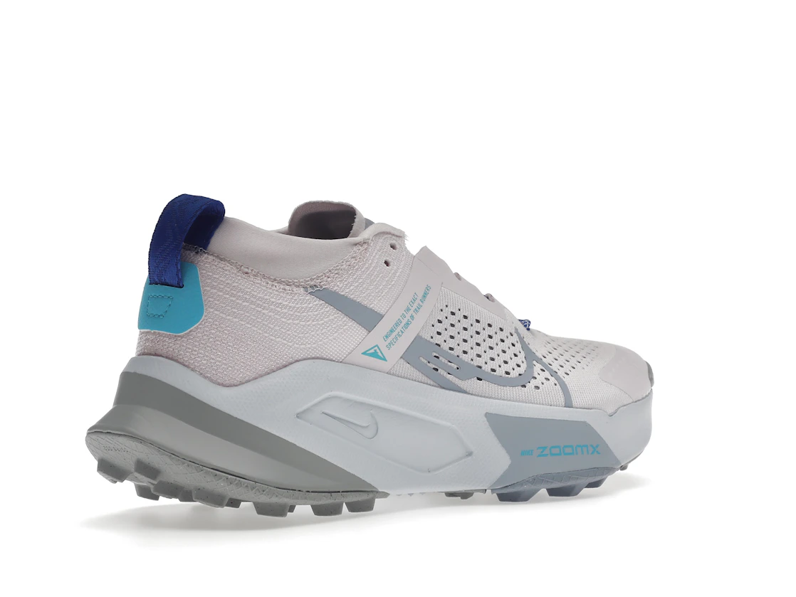 Vue 33 de Nike ZoomX Zegama Trail Pearl Pink Coconut Milk Baltic Blue Blue Whisper 
