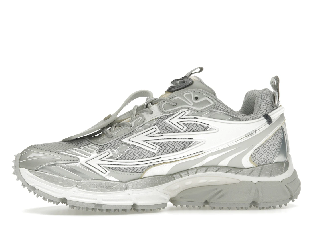 Vue 18 de OFF-WHITE Be Right Back Gray Silver