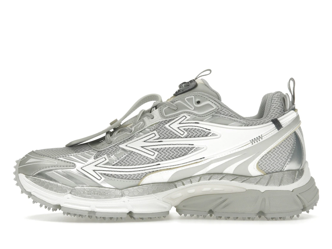 Vue 19 de OFF-WHITE Be Right Back Gray Silver
