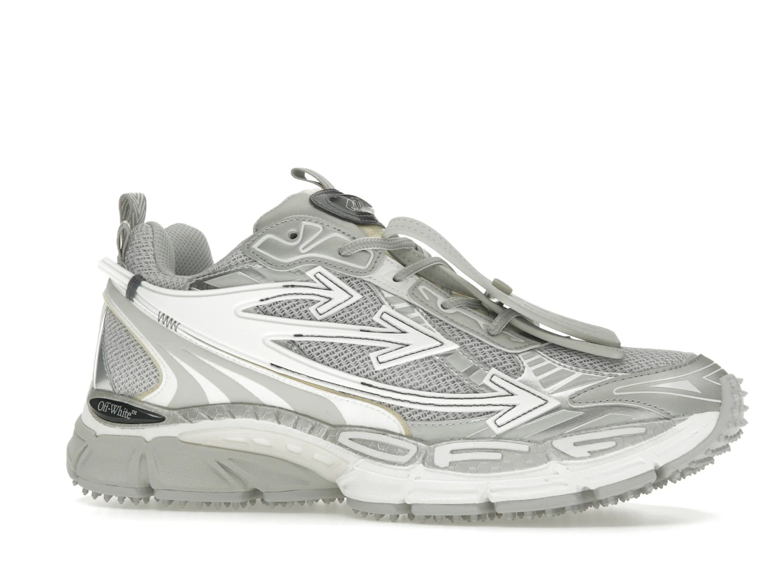 Vue 3 de OFF-WHITE Be Right Back Gray Silver