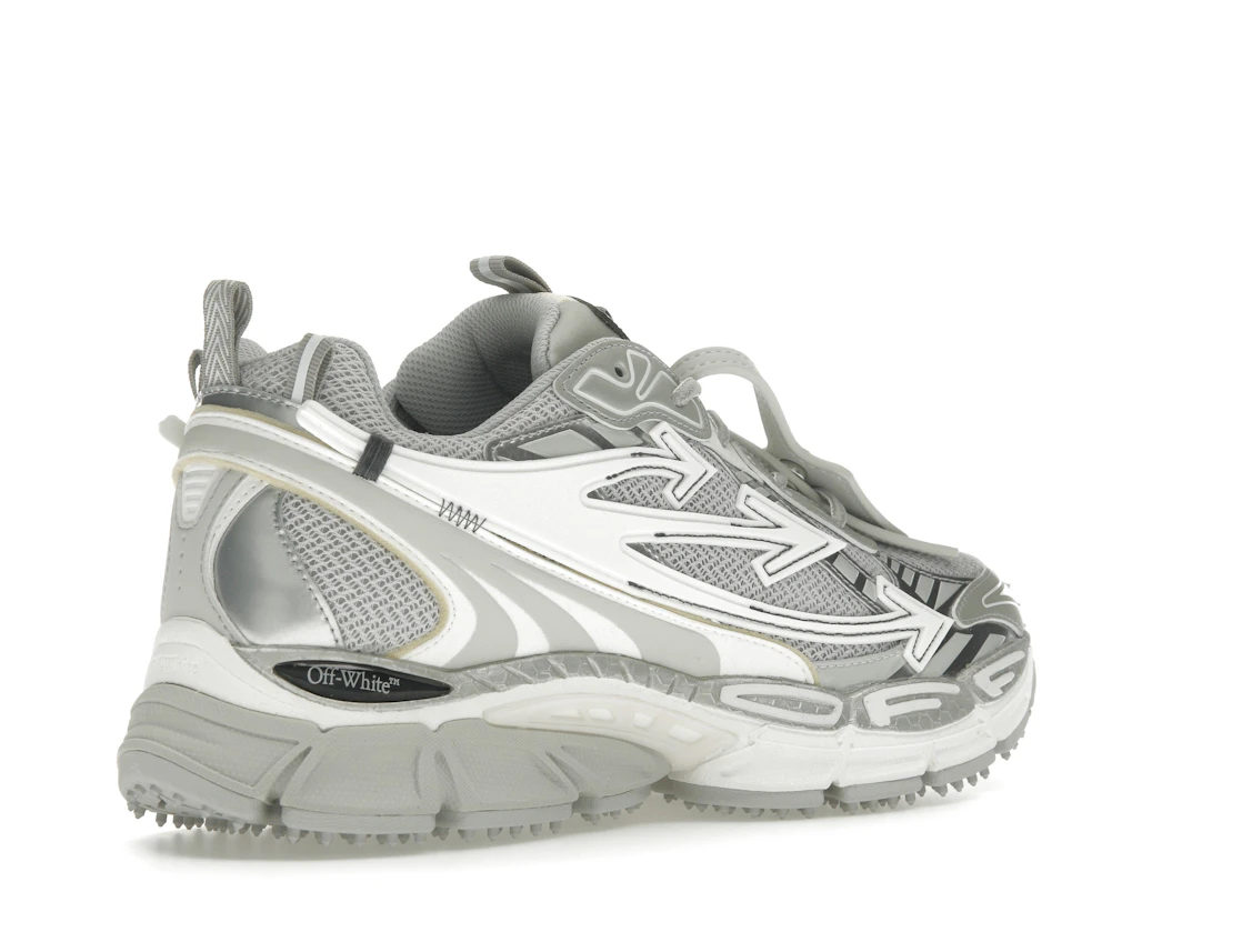 Vue 33 de OFF-WHITE Be Right Back Gray Silver