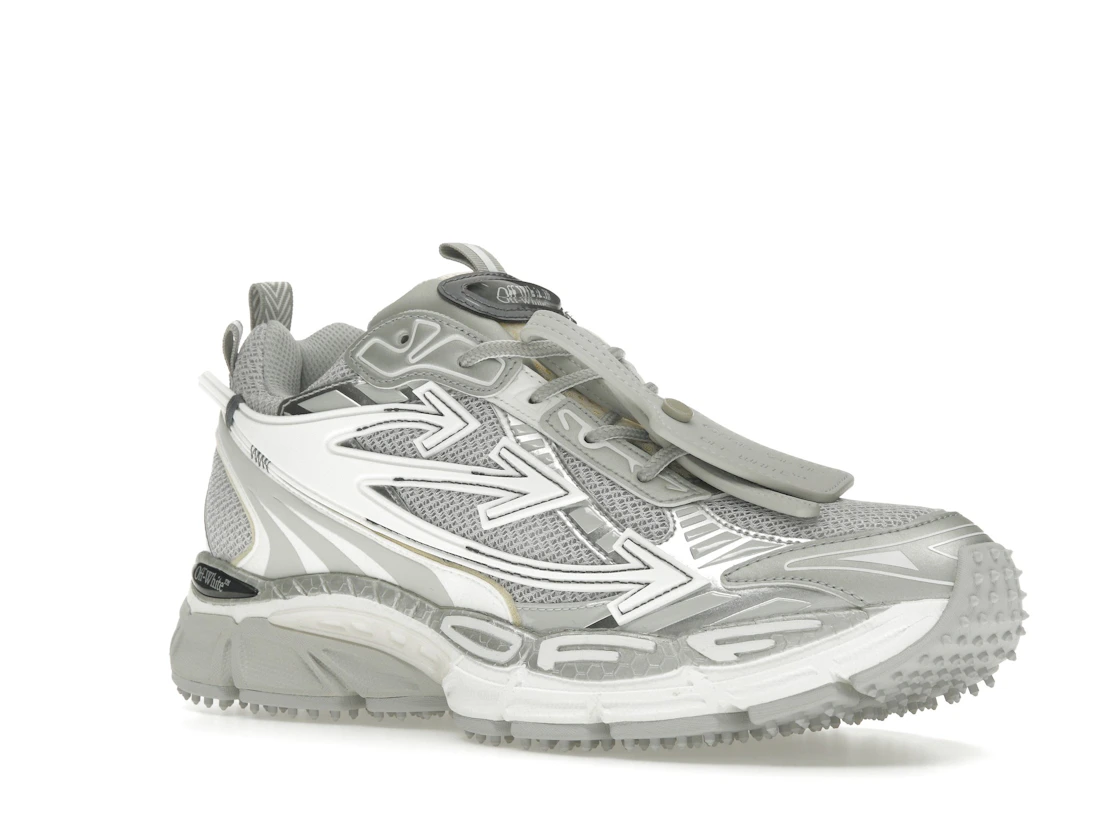 Vue 5 de OFF-WHITE Be Right Back Gray Silver