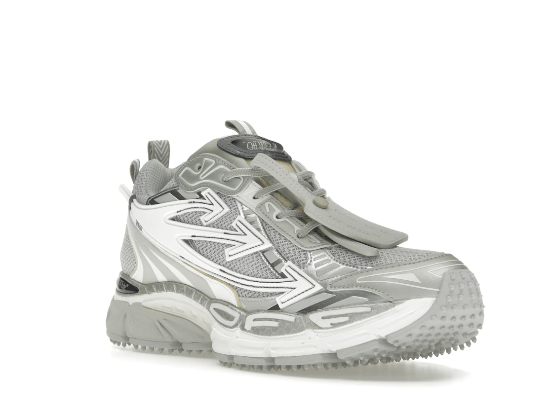 Vue 6 de OFF-WHITE Be Right Back Gray Silver