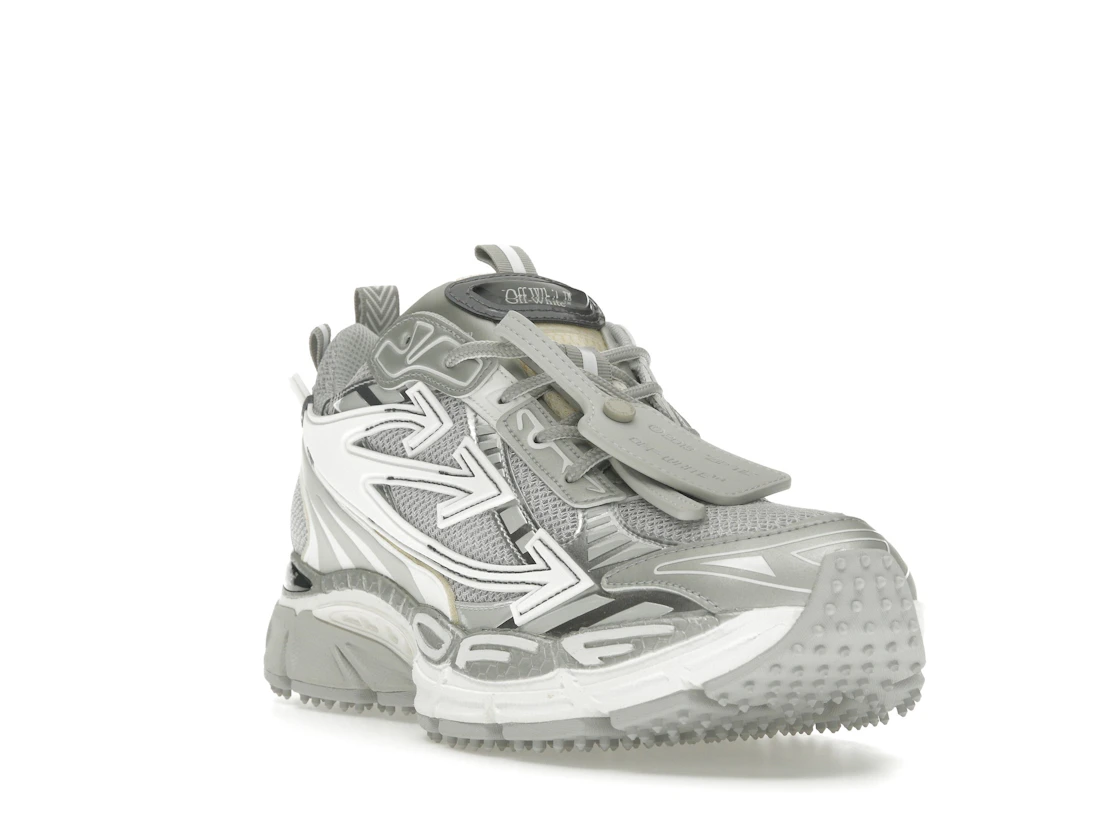 Vue 7 de OFF-WHITE Be Right Back Gray Silver