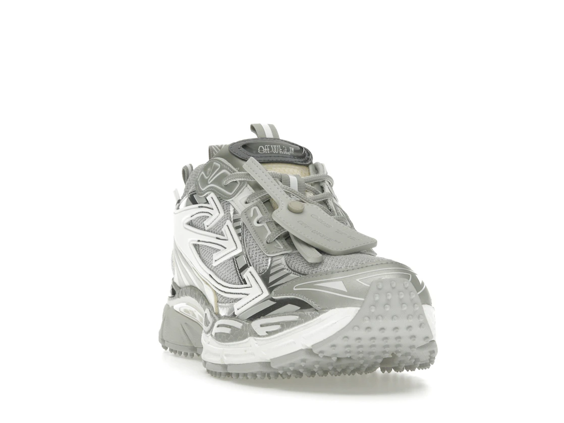Vue 8 de OFF-WHITE Be Right Back Gray Silver