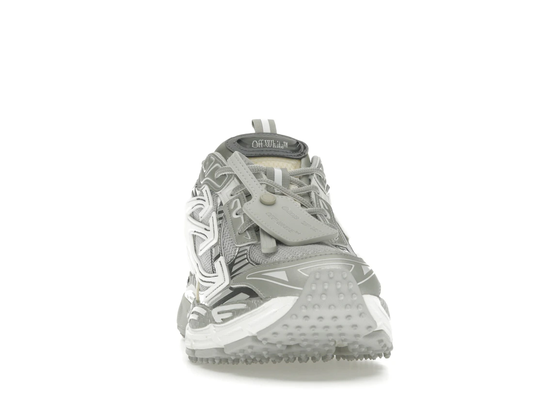 Vue 9 de OFF-WHITE Be Right Back Gray Silver