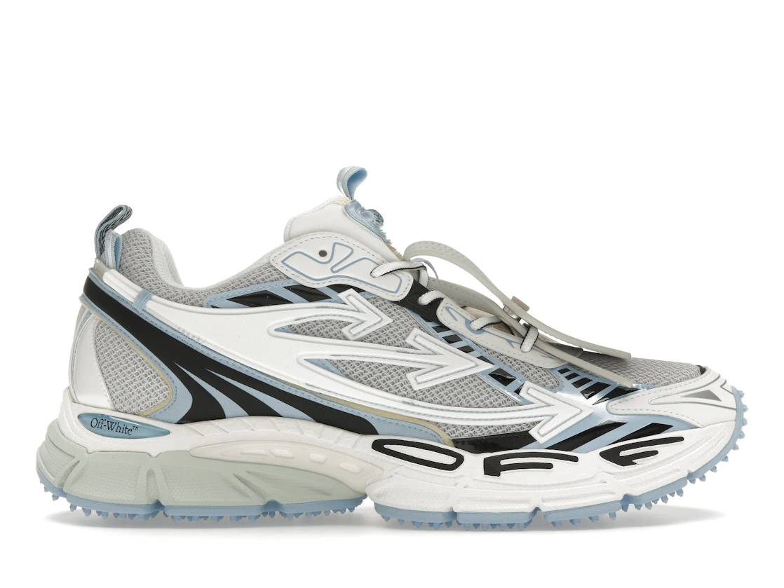 Vue 1 de OFF-WHITE Be Right Back White Light Blue