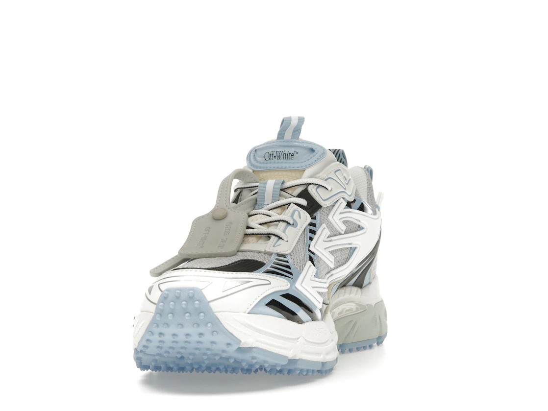 Vue 12 de OFF-WHITE Be Right Back White Light Blue