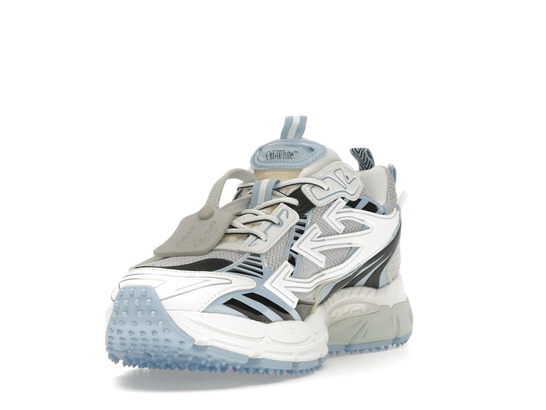 Vue 13 de OFF-WHITE Be Right Back White Light Blue