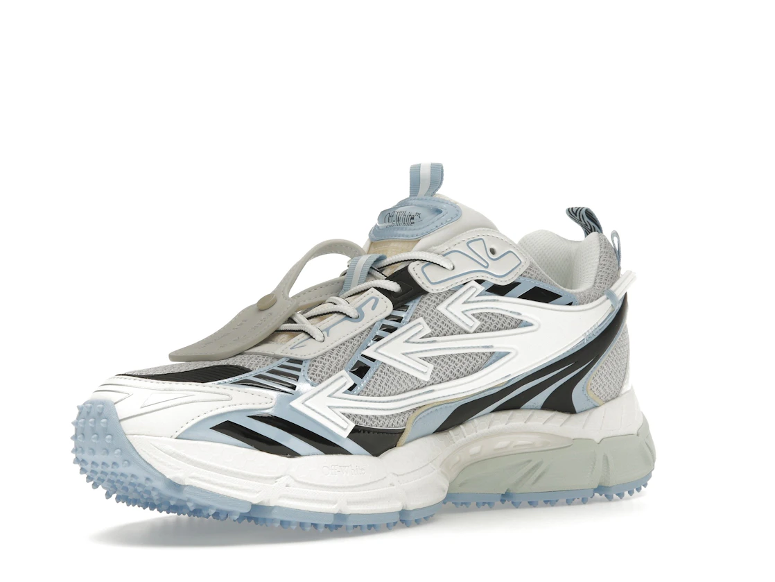 Vue 15 de OFF-WHITE Be Right Back White Light Blue