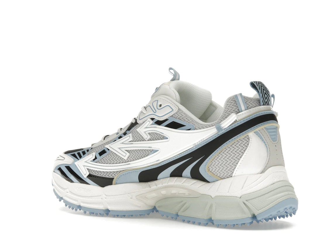 Vue 23 de OFF-WHITE Be Right Back White Light Blue