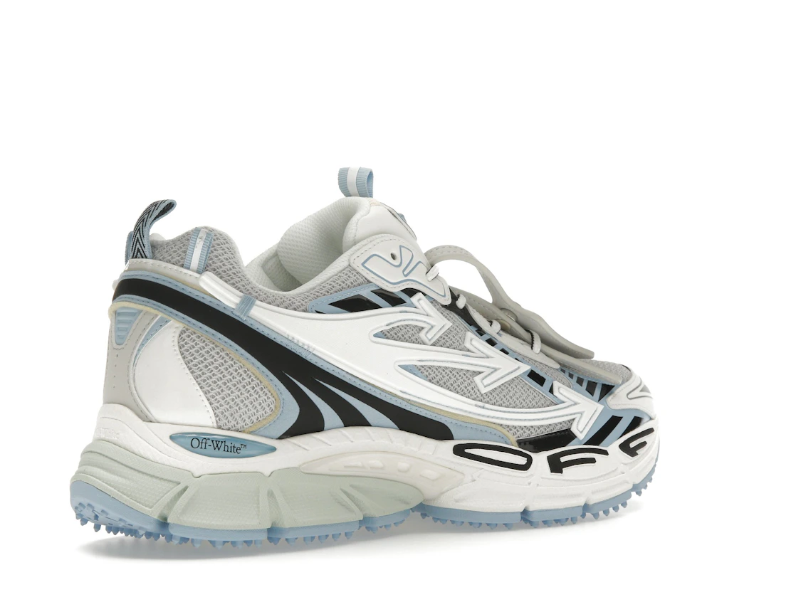 Vue 33 de OFF-WHITE Be Right Back White Light Blue