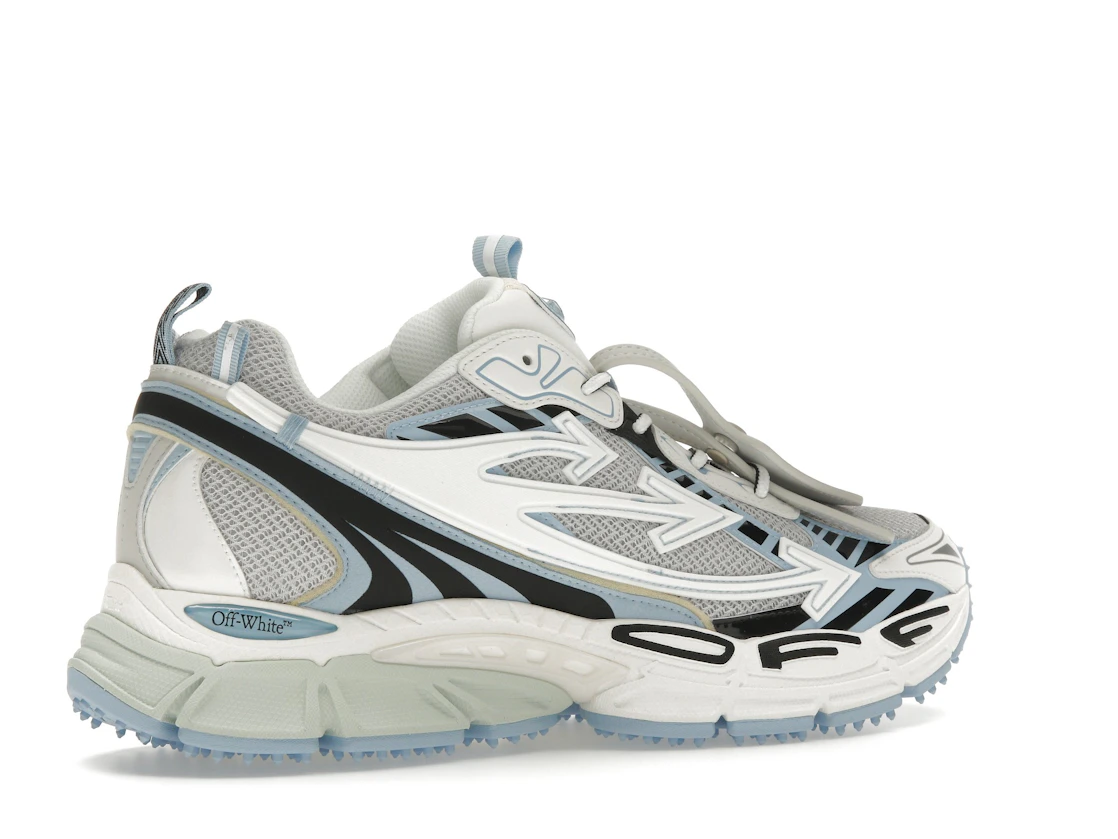 Vue 34 de OFF-WHITE Be Right Back White Light Blue