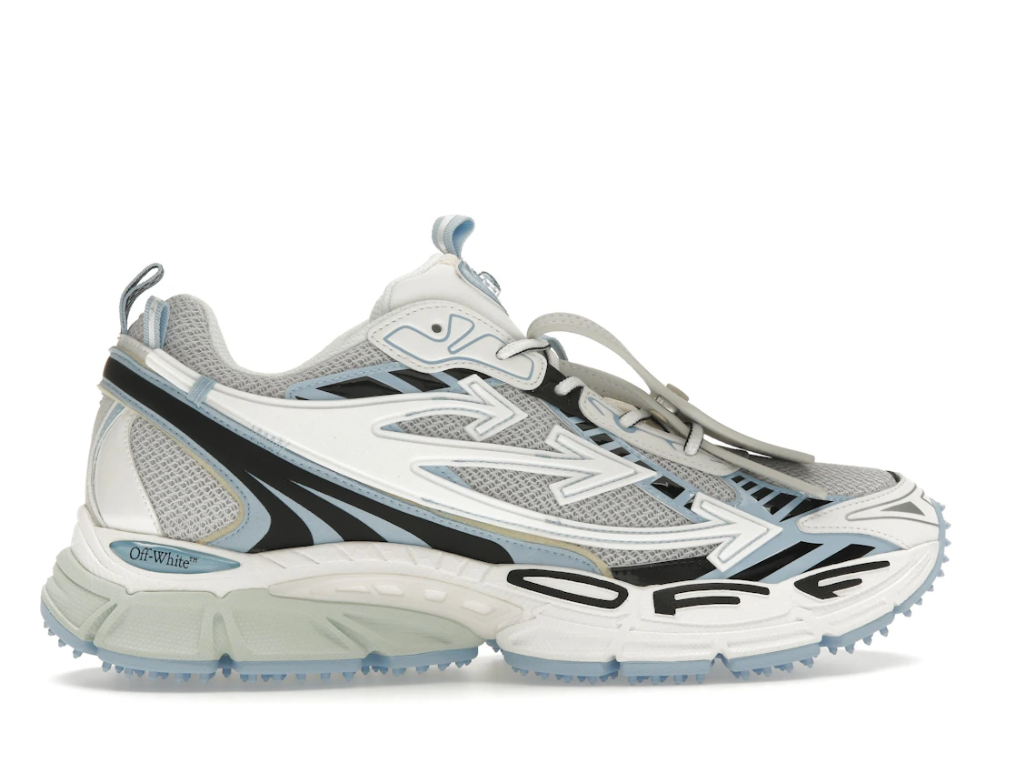 Vue 36 de OFF-WHITE Be Right Back White Light Blue