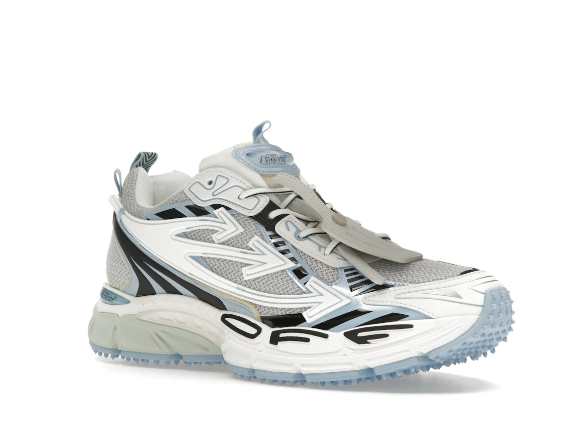 Vue 5 de OFF-WHITE Be Right Back White Light Blue