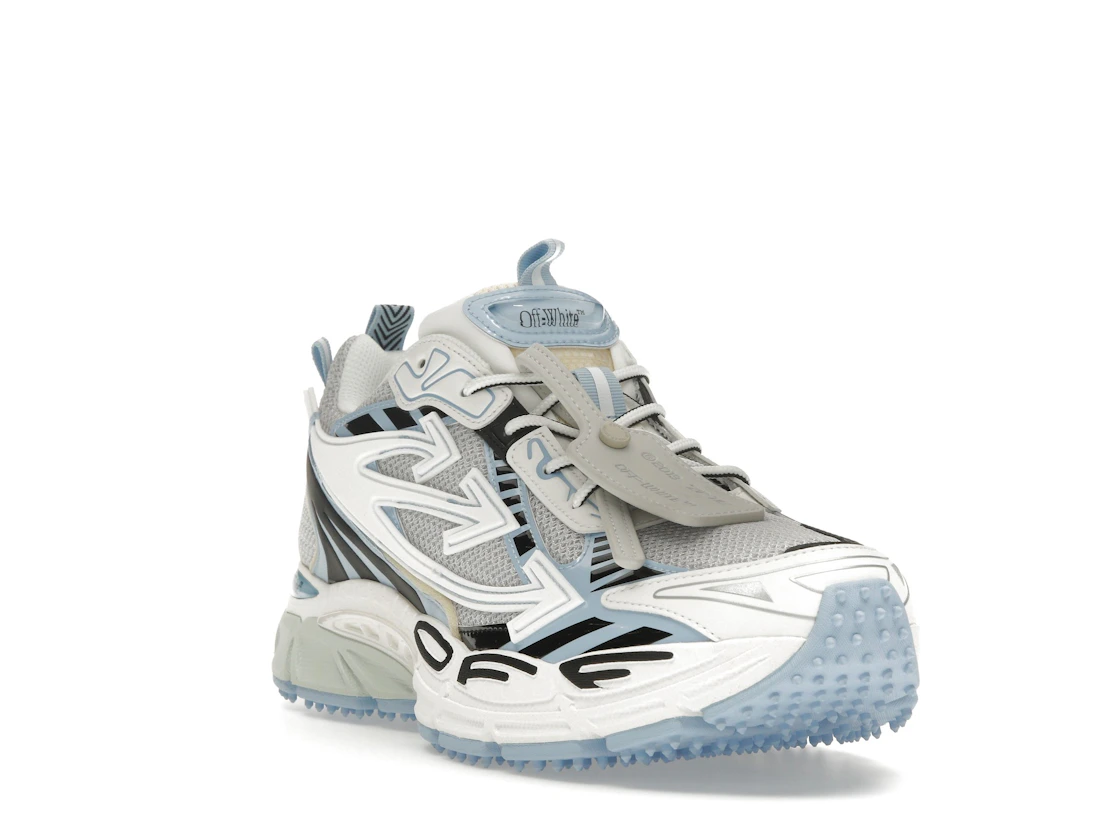 Vue 7 de OFF-WHITE Be Right Back White Light Blue
