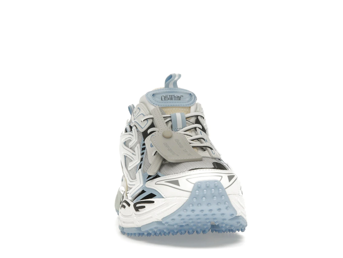 Vue 9 de OFF-WHITE Be Right Back White Light Blue